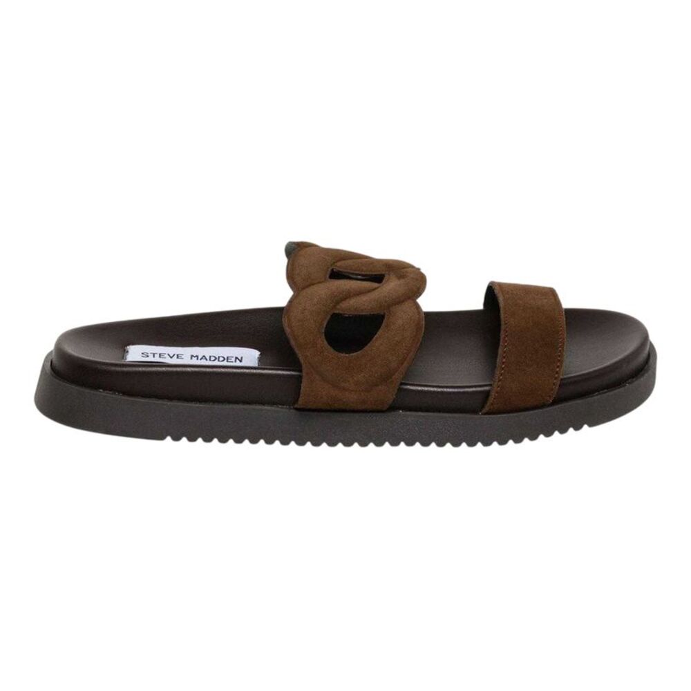 Steve Madden Womens/Ladies Myrtle Flat Flat Sandals / Chocolate Brown